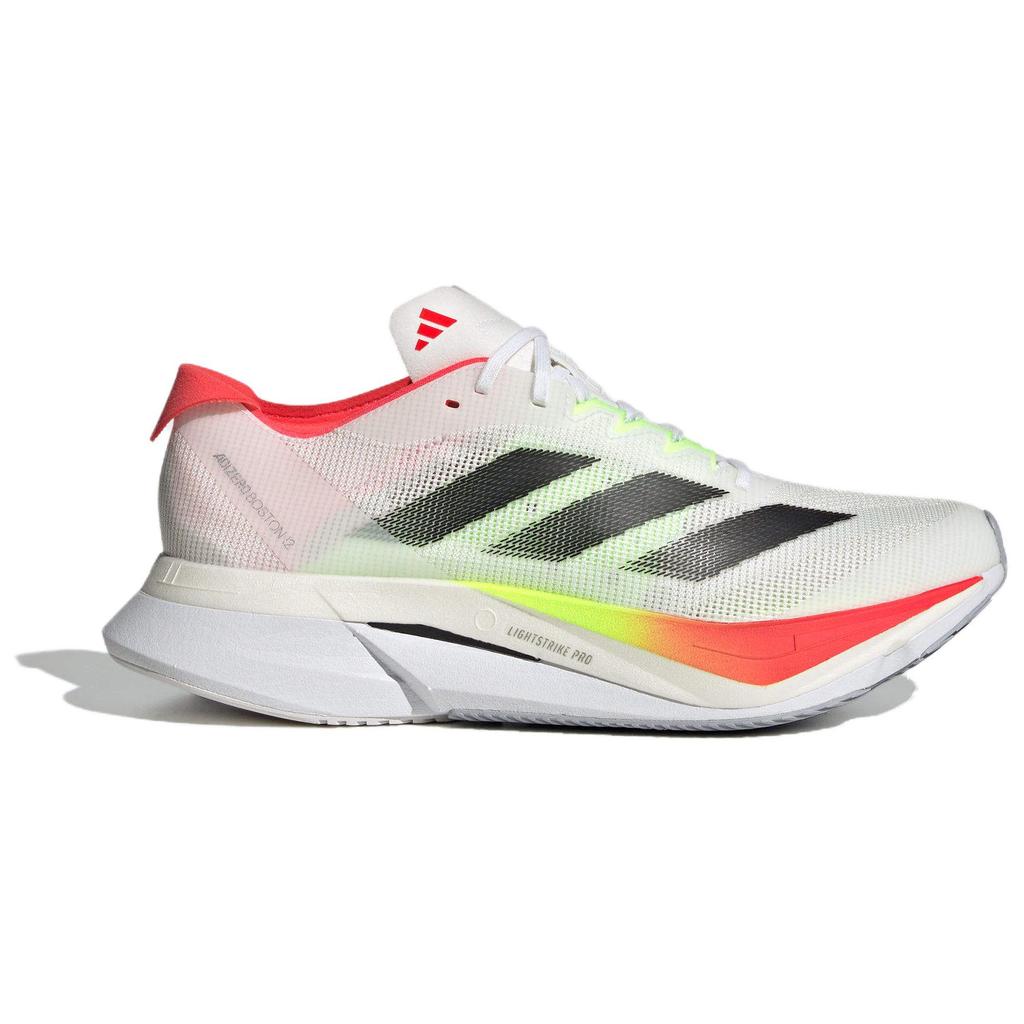 Adidas Adizero Boston 12 Cloud White Core Black Lucid Red Women's