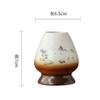 Japanische Teeschale Matcha Besenhalter Matcha Besenständer Teezeremonie Matcha Schale Chasen Ständer für Küche Esszimmer Keramik