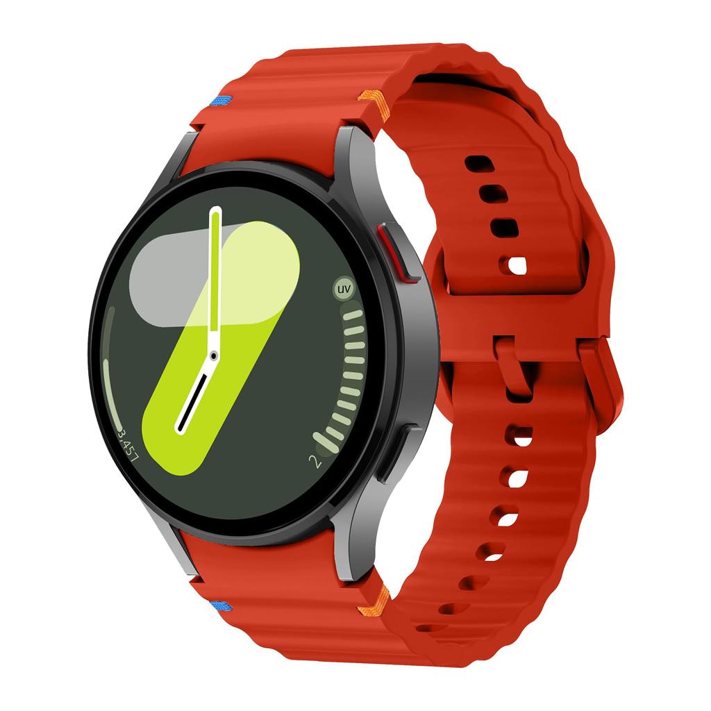 Original Silicone Band for Samsung Galaxy Watch 7 6 4 5 Pro FE 44mm 40mm Correa Bracelet Galaxy Watch4 6 Classic 43mm 47mm Strap