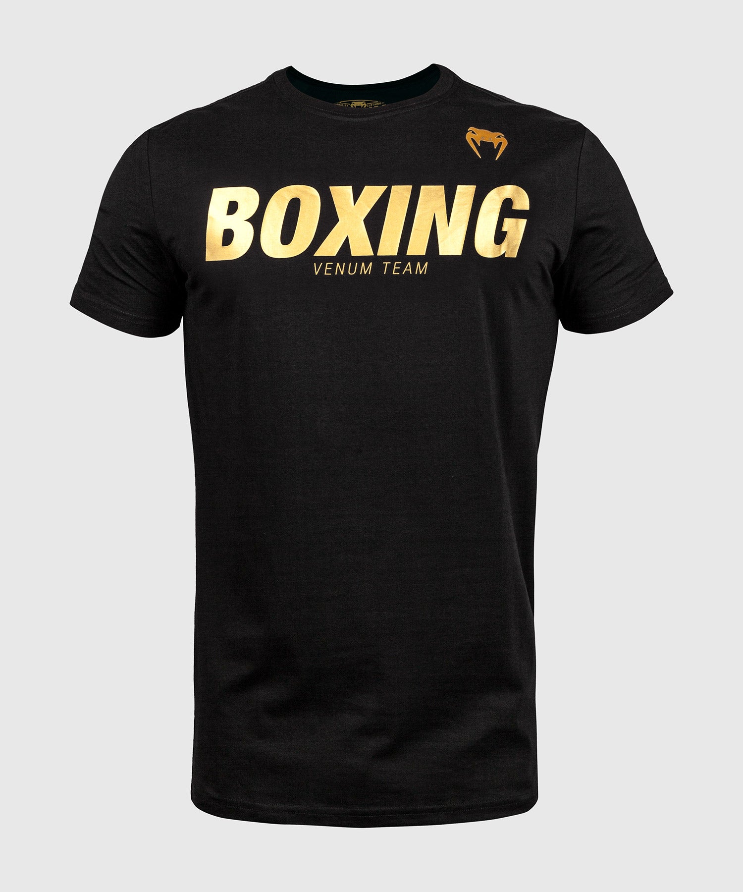 

Футболка Venum Boxing VT - Черный/Золотой