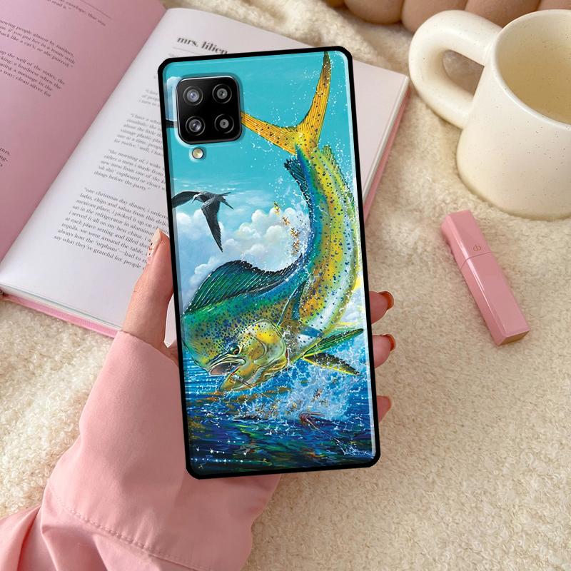 Mahi gamefish For Samsung Galaxy A06 A16 A26 A36 A56 A52 A53 A33 A13 A34 A54 A14 A15 A35 A55 A22 A32 Case