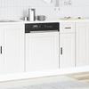 Dishwasher Panel Porto White 60 X 1.5 X 57 Cm Wood Based Material