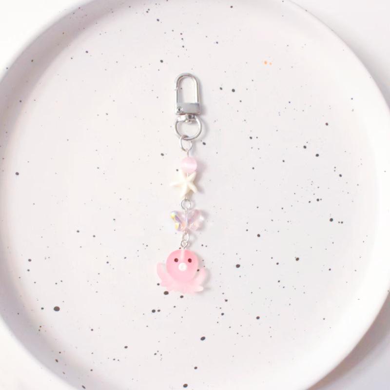 Adorable Ocean Animal Keychain Pendant for Bags and Jewelry