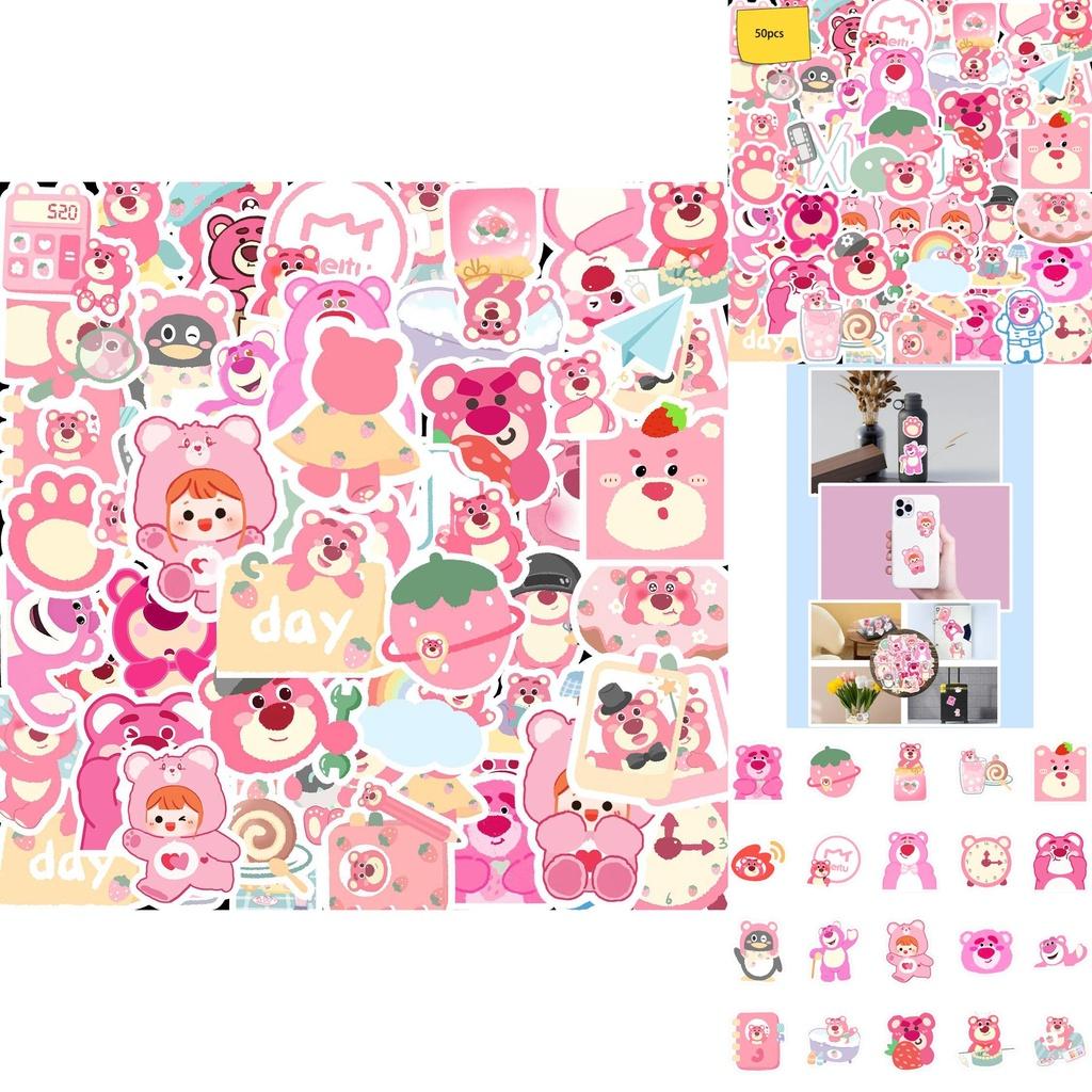 50pcs Lotso Stickers Waterproof Reusable Decor Laptop Graffiti Kid Diy Gift