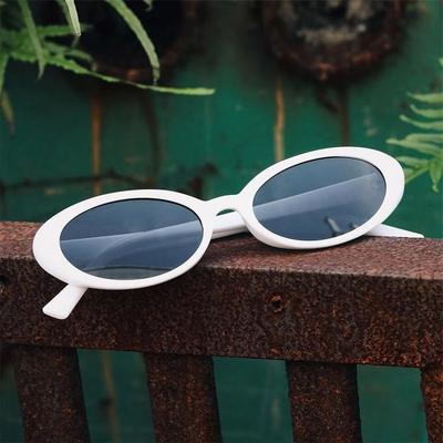 Retro Vintage Style Oval Sunglasses Uv400 Protection Style Shades Small Oval Sun Glasses For Women & Men