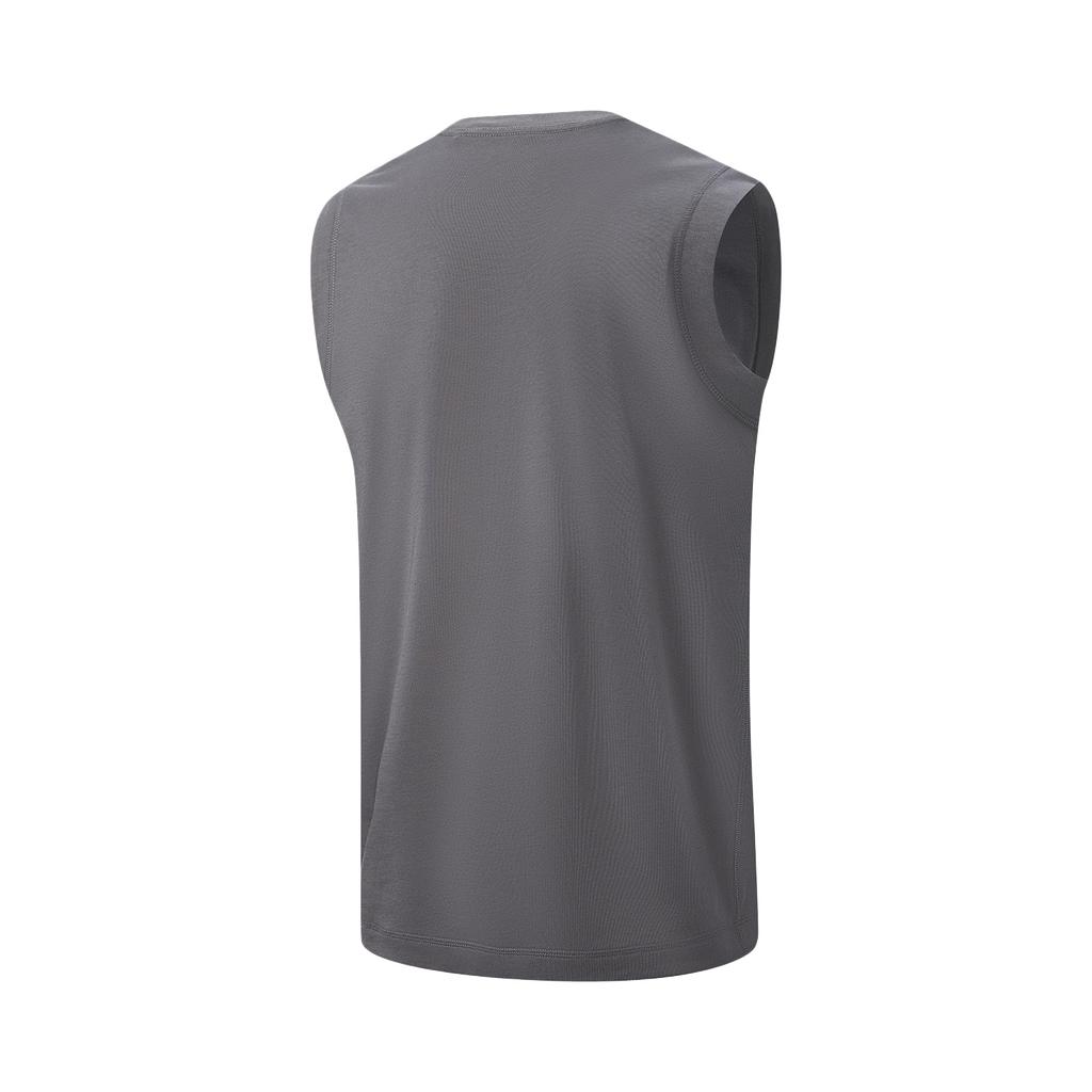 Li-Ning Badfive Quick-Dry Cool Loose Round Neck Logo Vest Men Tops AVSW065-1