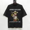 Undiagnosed But Something Aint Right Washed T Shirt Streetwear Hip Hop Vintage Tshirt Tees Tops For Men Women Cotton Oversize