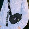 New MLB Polyamide Cell Phone Pouch, Shoulder Bag, Crossbody Bag Mini Unisex Black 32BGDZ111-50L
