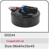 Electromagnetic Clutch for Trumpchi GA3 A/C Compressor, Coil Dimensions: 96x64x33x45