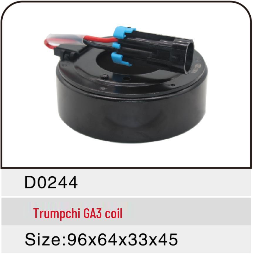 Electromagnetic Clutch for Trumpchi GA3 A/C Compressor, Coil Dimensions: 96x64x33x45