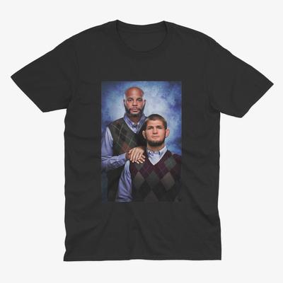 Zabawna koszulka Step Brothers Cormier & Khabib, koszulka MMA, fan MMA, fan UFC, koszulka UFC, Daniel Cormier, khabib nurmagomedov Koszulka Khabib