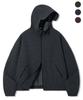 TRILLION Check Pattern Hooded Zip-Up Windbreaker_3Color