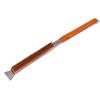 Pizza Stone Brush Wooden Handle Brass Bristles Detachable Easy to Clean Pizza Cleaning Brush for BBQ Grill Oven