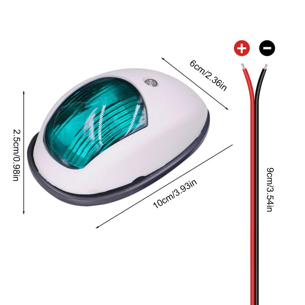 Boat Navigation Lights Led Boat Yacht Sailing Signal Warning Light Signal Lighting Waterproof Electrical Supplies Accessories