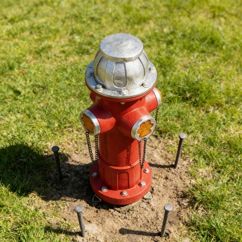 Lichtproduzierendes Zeichen Solare Feuerhydranten für Tierausbildung und Gartengestaltung