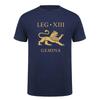RoUnisex Legion SPQR Legio XIII Gemina Lion Symbol TShirt ONeck Summer Short Sleeve Casual Unisex  T Shirts DY