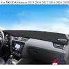 Per ŠKODA Octavia 2015- Cruscotto Auto Tappetino Anti-riflesso Piattaforma Strumenti Copertura Scrivania Tappetini Tappeti Accessori