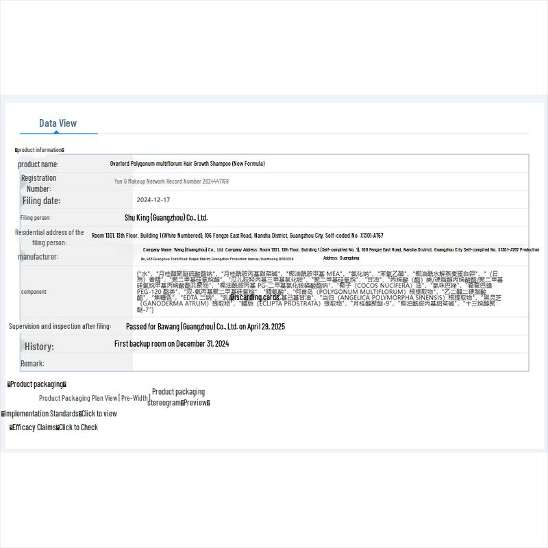 Bawang He Shou Wu Shine & Smooth Shampoo