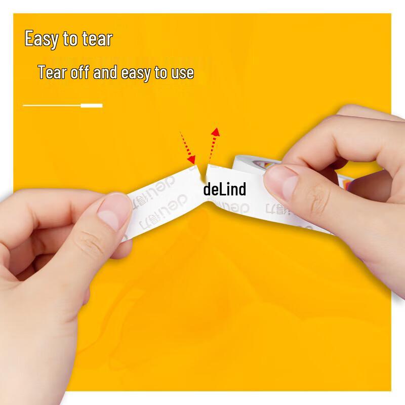 Deli 30413 Cotton Paper Double-Sided Tape