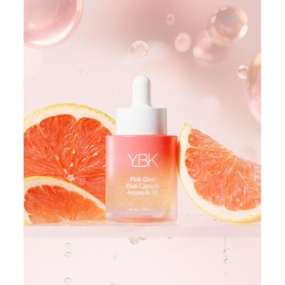 Ybk Pink Glow Dual Capsule Ampoule 3x