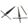 1Set Durable 3-13mm Hand Reamer Tool 5-16mm HSS Tapered Reamer Set Sliver Handle Tapered Reamers Drill