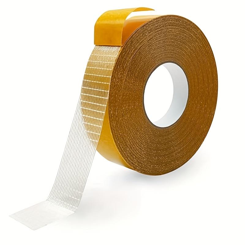 High-strength double-sided tape: Our cloth-based double-sided tape can be strongly adhered to carpets, rugs, runners, refrigerators