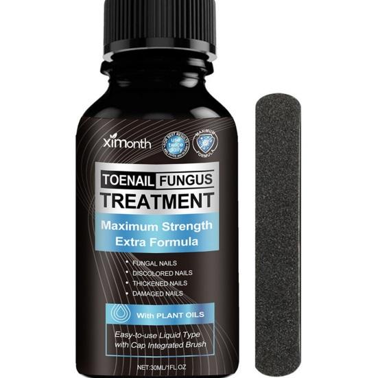 Trattamento extra forte contro i funghi alle unghie Soluzione naturale per la riparazione e il rinnovo con 7 oli Soluzione per unghie sane di facile applicazione per unghie dei piedi e delle mani