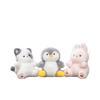 Plush Penguin Bear Rabbit Toy With Short Pile Soft Fabric For Kids And Collectors