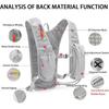 Ultralight Cycling Running Hydrating Vest Breathable Reflective Hydrating Backpack Bicycle Water Bag Riding Bike