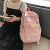 Schoolbagins Japanese High-value Girl Soft Girl Schoolbag New Backpack Junior High School Student College Student Commuter Travel Backpack
