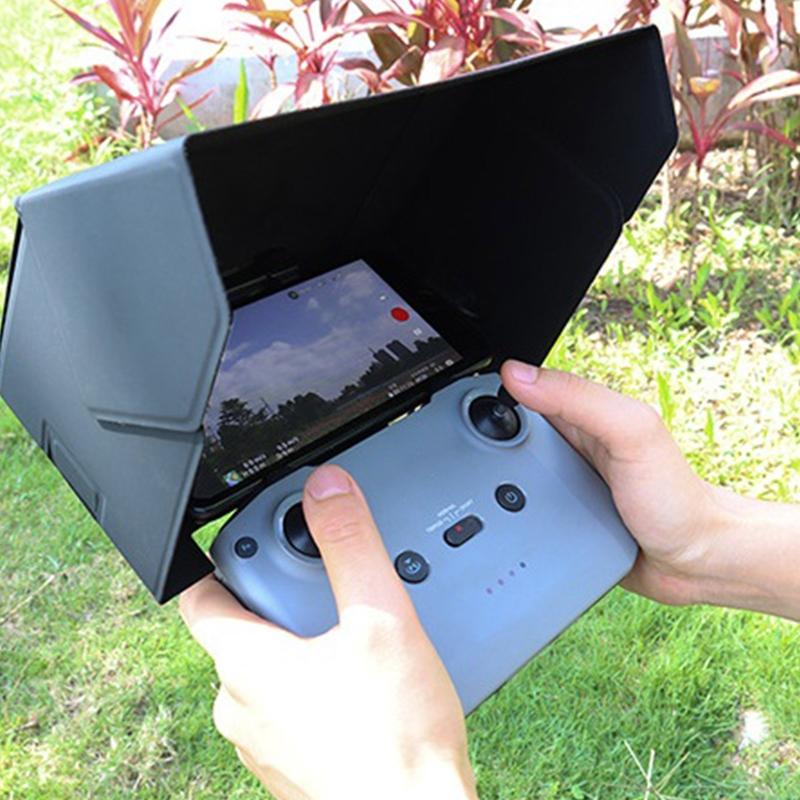 Phone Tablet for Sun Shade for Mini 3 Pro/for Mavic 3/AIR 2/2S/Mini 2/RC Drones Controller Folding Monitor Lens Hood