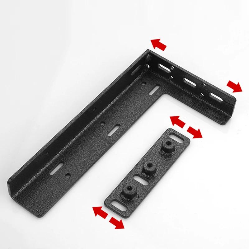 1Pcs Heavy-Duty L-Shaped Corner Code Stainless Steel 90 Degree Thicken Right Angle Bracket Fixed Connector Used Board Support