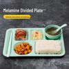 Melamine Divided Canteen Tray