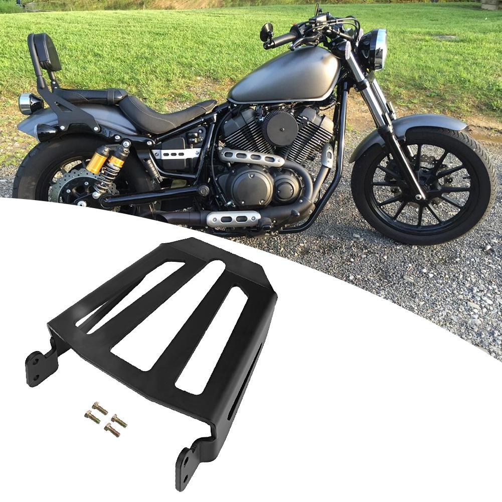 Iron Motorcycle Rear Luggage Rack Fit for Yamaha Black