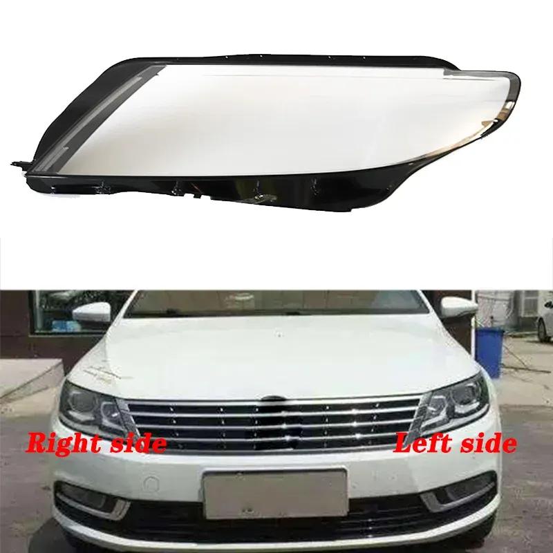 Lamp Shade For VW Passat CC 2013 2014 2015 2016 2017 Transparent Plexiglass Lampshade Headlight Shell Headlamp Cover