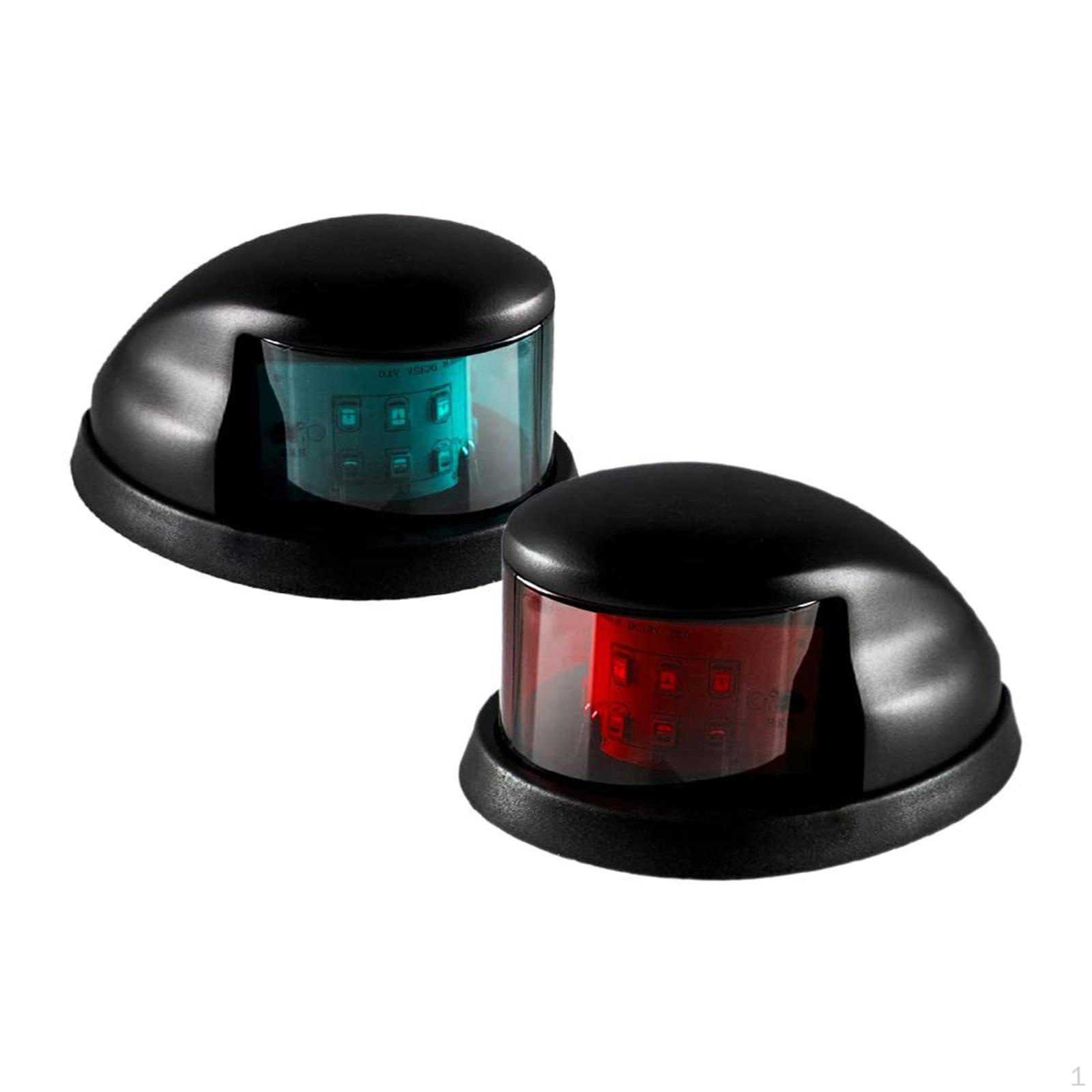 

2 Pack Marine Light for Boat Navigation Signal Use чёрный