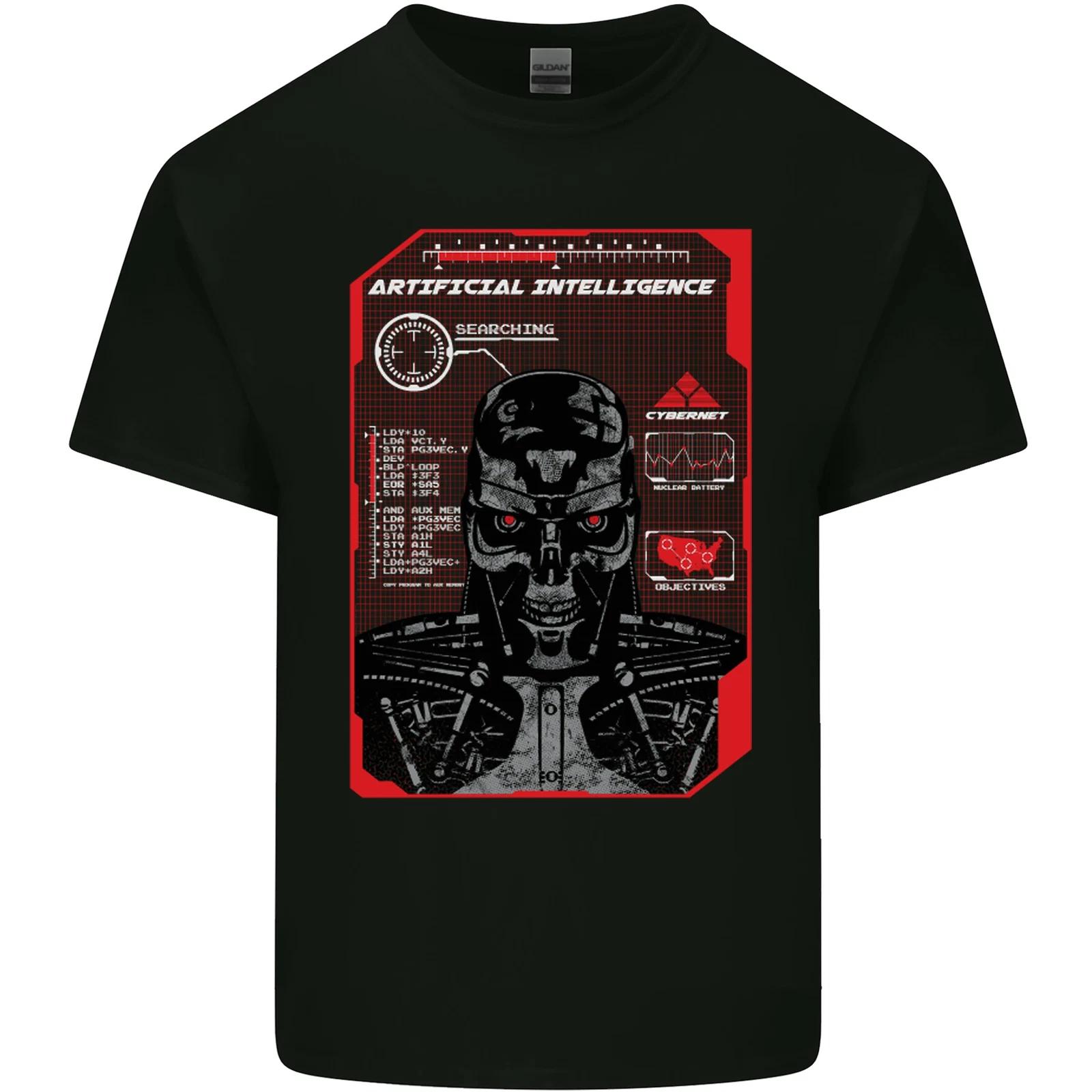 Artificial Intelligence Robot Machine Movie Kids T-Shirt Childrens L