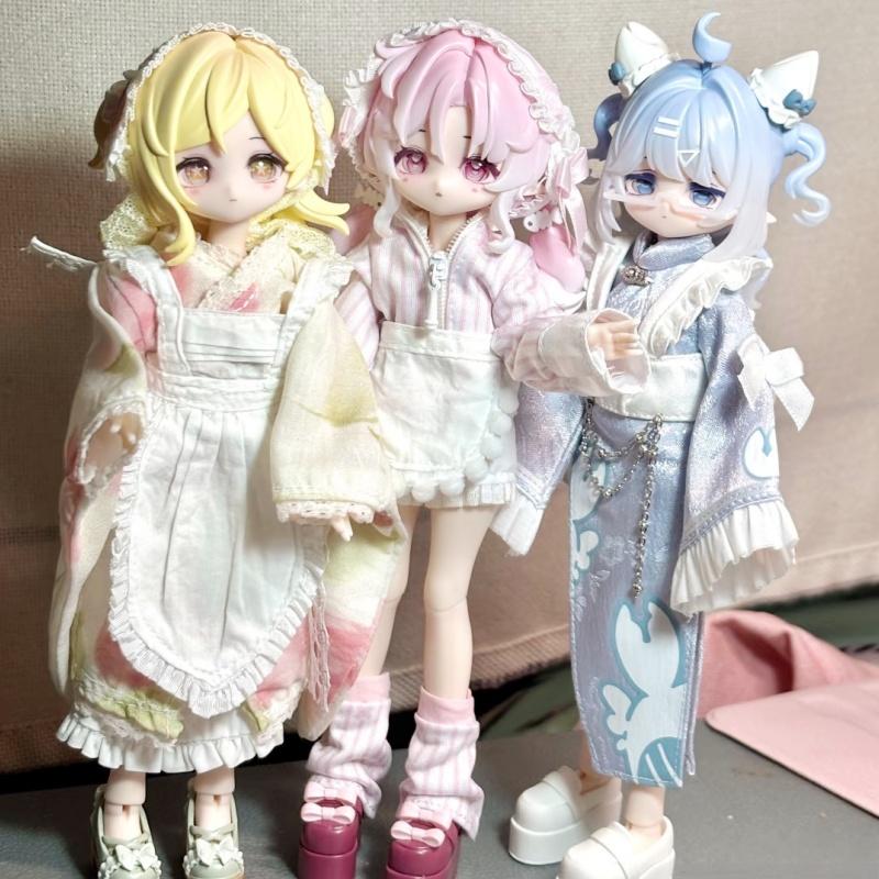Neu Come4free Minty 1/8 Bjd Mi Tian Ozean Edelstein Serie Bewegliche Actionfigur Modell Spielzeug Sammelbare Blind Box Geschenk Spielzeug