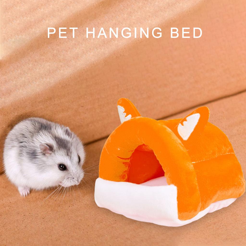 Winter Warm Hamster Nest Flannelette Mats Pet Resting Bed Sleep Hammock Breathable and Absorbent Pet Rest Shelter