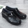 Low-top rain shoes water shoes men's adult beef tendon sole warm waterproof shoes shallow-mouth rubber shoes overshoes non-slip short tube work summer