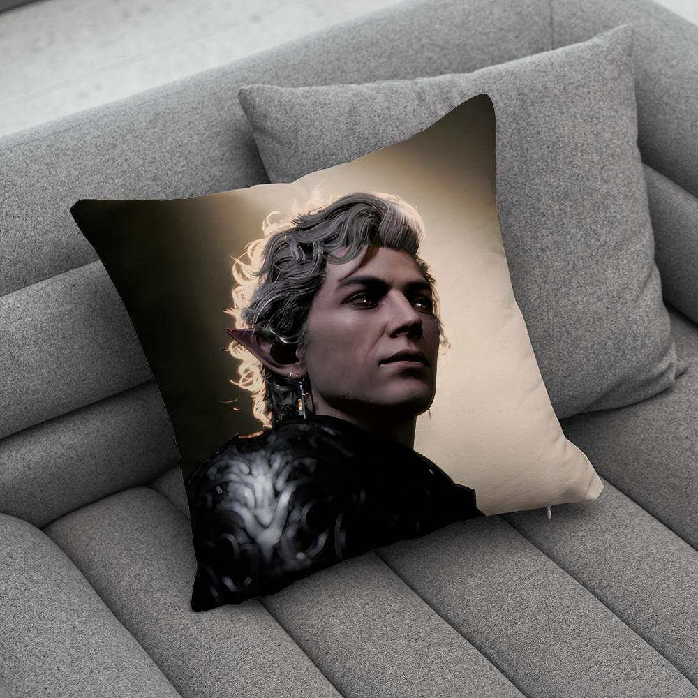 

Astarion B-Baldurs-S G-Gate 3 Pillow Case Soft Cushion Cases for Farmhouse Sofa Decor Home Decorations and Protector 60cmx60cm
