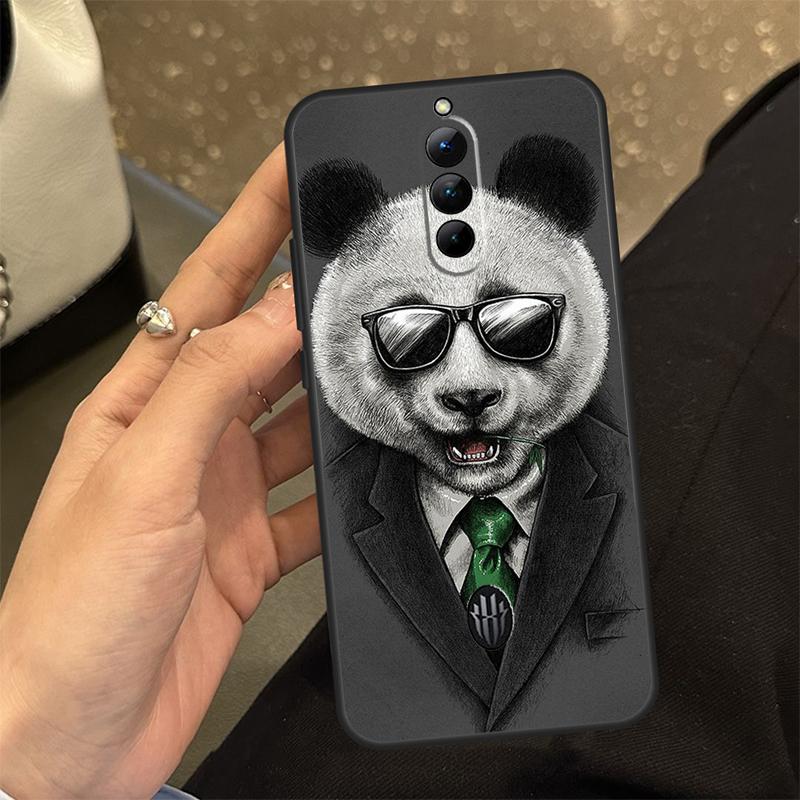 Man Suit Shirt Tie Case For ZTE Nubia RedMagic 6 7 6S 7S Pro 6R RedMagic 10 Air 9 8 8S 9S 10S 11 Pro Plus Cover
