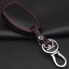 jingyuqin 3 Buttons Remote Leather Car Key Case Cover For Hyundai Porter Grandeur HB20 Solaris IX25 ix35