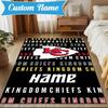 Custom Name Kansas City Champions Rug Game Carpet, Floor Mat for Bedroom Living Room Entryway Rug, Home Decor Idea Gift for Christmas Birthday