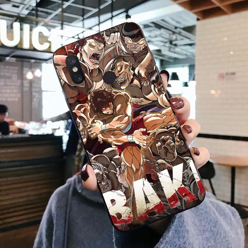 

Anime B-Baki Phone Case For Xiaomi Mi 5X 8 9 10 11 12 Lite Pro 10T PocoX3pro PocoM3 Note 10 Pro Lite Xiaomi Mi 9 Lite