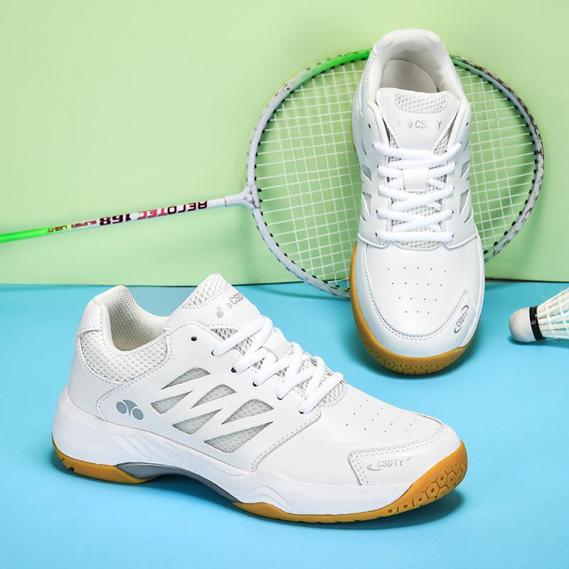 

Новые профессиональные кроссовки для бадминтона для мужчин и женщин, парные, дышащие, с амортизацией, легкие, нескользящие, для тренировок по настольному теннису 45