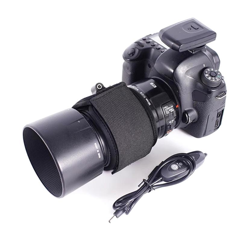 Quick Defogging USB Power Camera Lens Heater Strips Camera Lens Warmer For Professional And Hobbyist Photographers