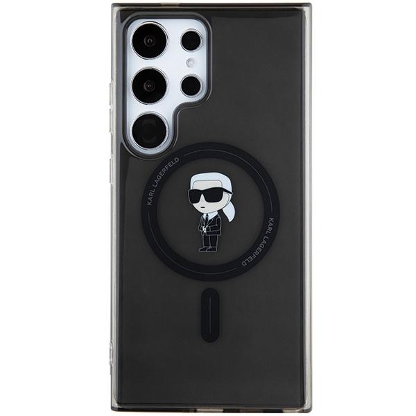 Karl Lagerfeld Klhms24Lhfcknok S24 Ultras928 Czarny/Black Hardcase Iml Ikonik Magsafe