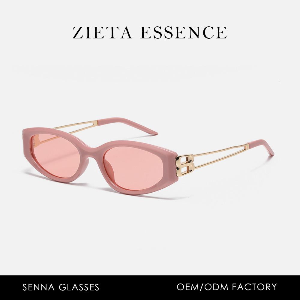 Retro G Cat Eye Sunglasses Futuristic Sunglasses Loop Single Sister Concert Sunglasses