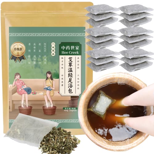 Xixi Acao Hřejivá koupel nohou Bao 400g (20 sáčků*20g) Acao Pěnová Noha Bao Acao Bao Acao Pěnová Koupel Nohou Vana Koupel Nohou